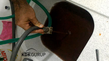 Petek i�inde bulunan suyun de�i�tirilmesi.